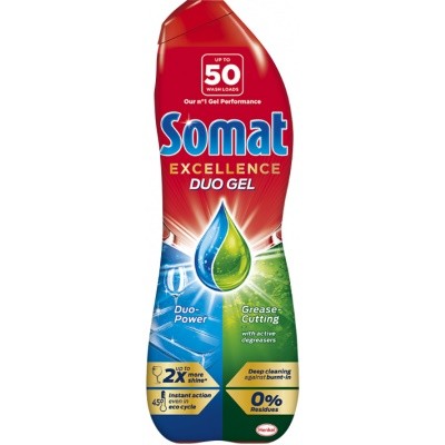 Somat duo gel  Excellence 900ml /50dáv